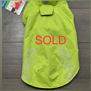 SOLD NWT - RC Pets - Venture Outwear dog raincoat